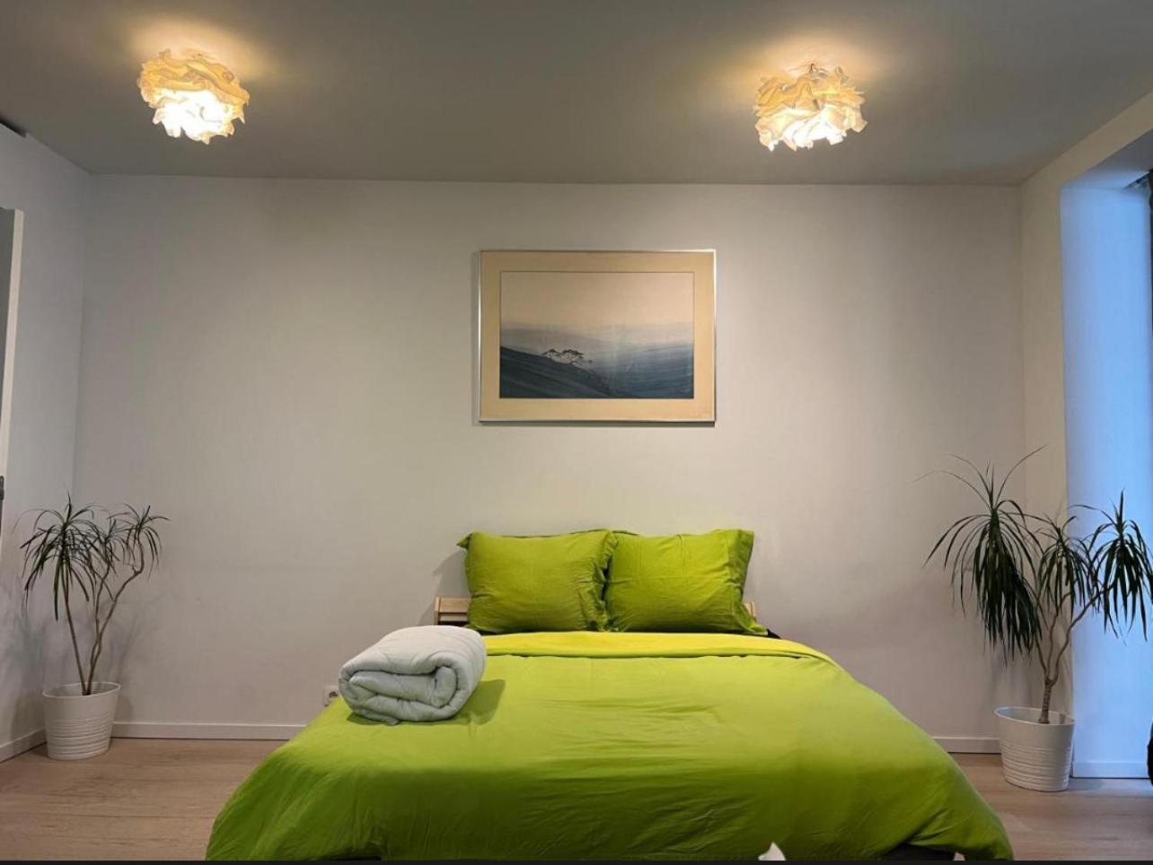 Beau Studio Apartment Brussel Bagian luar foto
